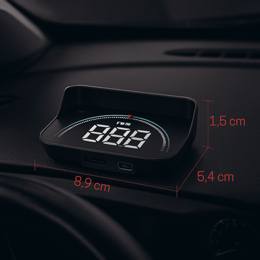 SafeGlass™ Velocímetro Inteligente: Protege tu vida y bolsillo.