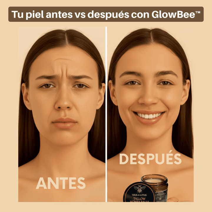 GlowBee™ Crema natural  Revitalizante 3 en 1. Transforma tu piel