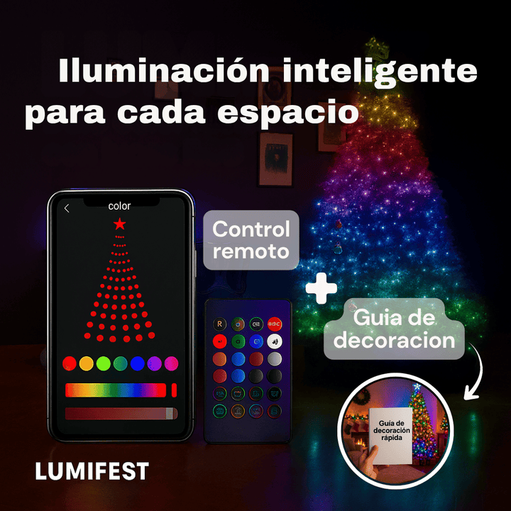Luces LumiFest inteligentes – Crea una navidad diferente y mágica en familia