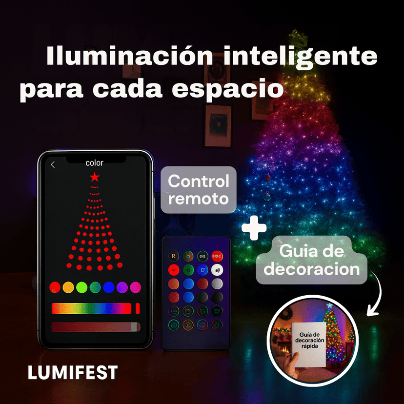 Luces LumiFest inteligentes – Crea una navidad diferente y mágica en familia