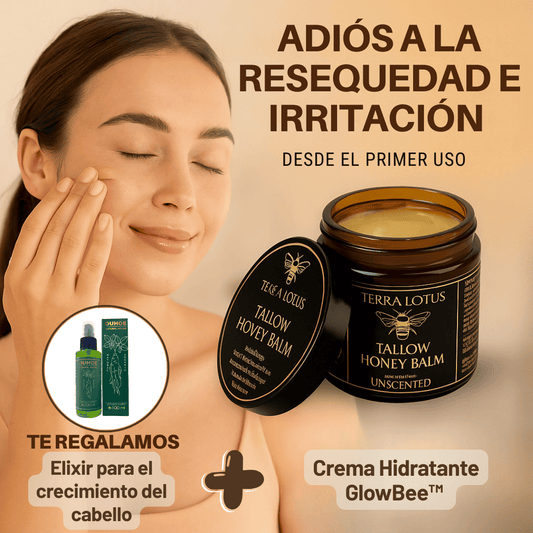GlowBee™ Crema natural  Revitalizante 3 en 1. Transforma tu piel
