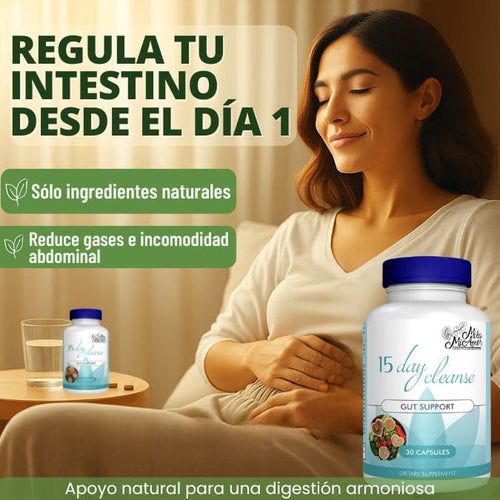 SmoothClean™ - Cápsulas Naturales Para Aliviar la Hinchazón Intestinal
