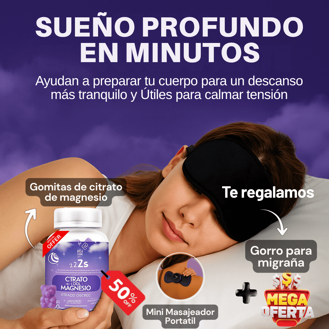 SleepBerry™ Gomitas naturales para dormir mejor + 2 REGALOS GRATIS