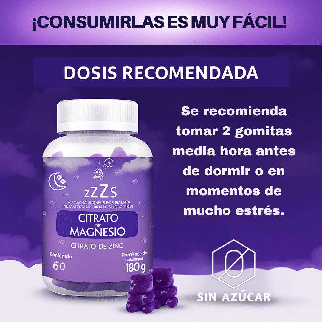 SleepBerry™ Gomitas naturales para dormir mejor + 2 REGALOS GRATIS