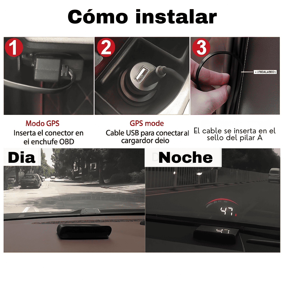 SafeGlass™ Velocímetro Inteligente: Protege tu vida y bolsillo.