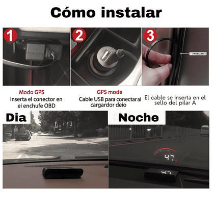 SafeGlass™ Velocímetro Inteligente: Protege tu vida y bolsillo.