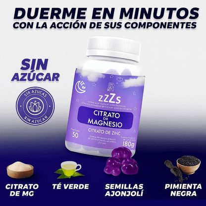 SleepBerry™ Gomitas naturales para dormir mejor + 2 REGALOS GRATIS