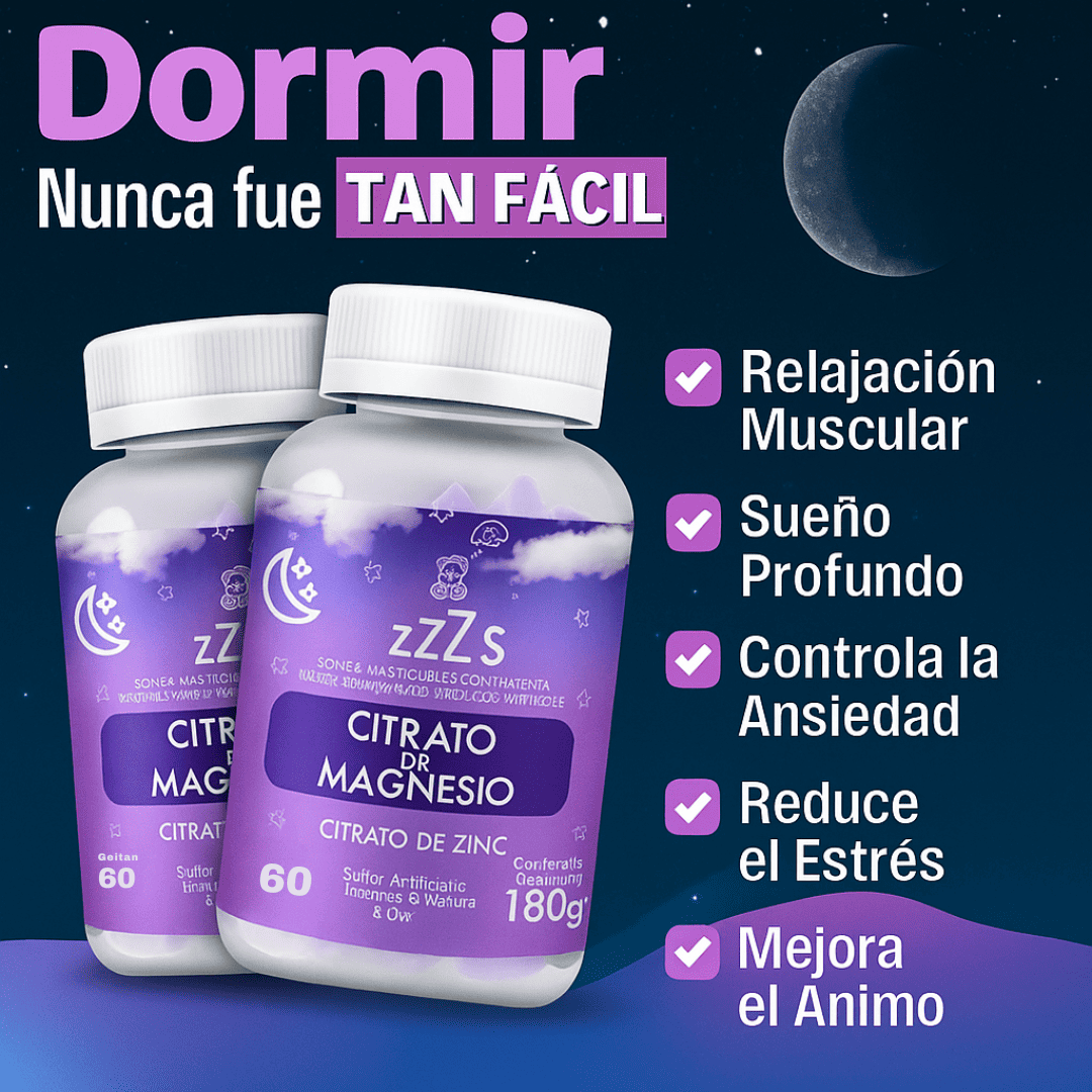 SleepBerry™ Gomitas naturales para dormir mejor + 2 REGALOS GRATIS