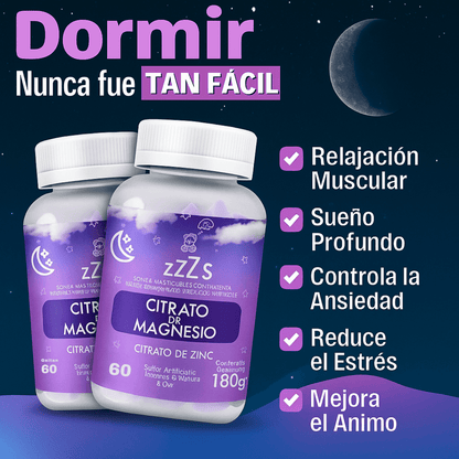 SleepBerry™ Gomitas naturales para dormir mejor + 2 REGALOS GRATIS