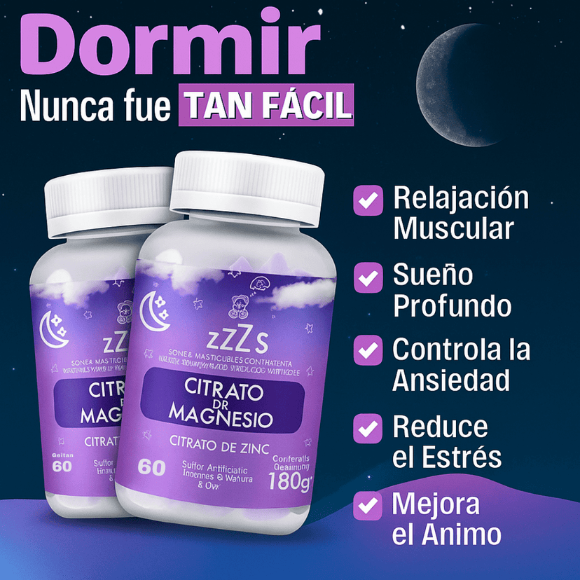 SleepBerry™ Gomitas naturales para dormir mejor + 2 REGALOS GRATIS