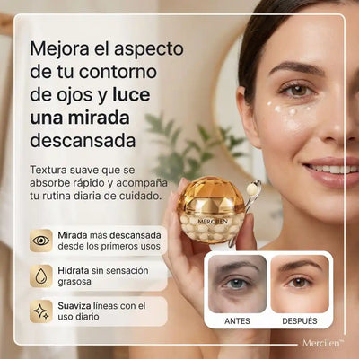 Recupera una mirada descansada todos los días con Mercilen™