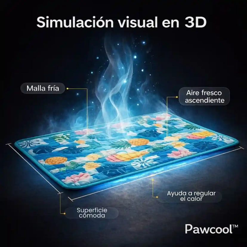 Pawcool™ Tapete Refrescante Para Aliviar El Calor En Mascotas