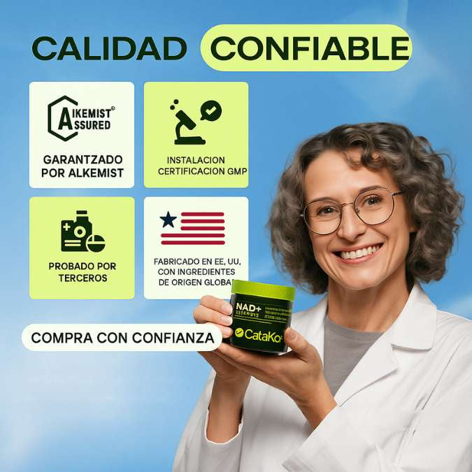 NADia™ - Cápsulas para mejor Vitalidad Mental y Físico Diaria