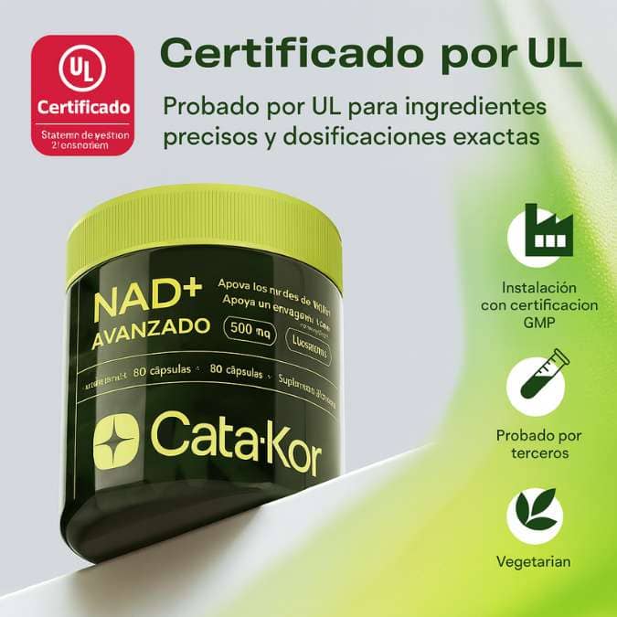 NADia™ - Cápsulas para mejor Vitalidad Mental y Físico Diaria