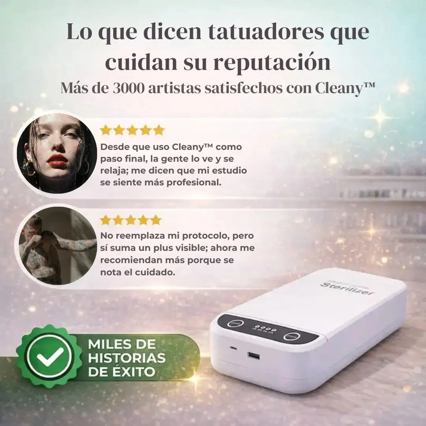 Refuerza la confianza y la higiene de tus clientes con Cleany™