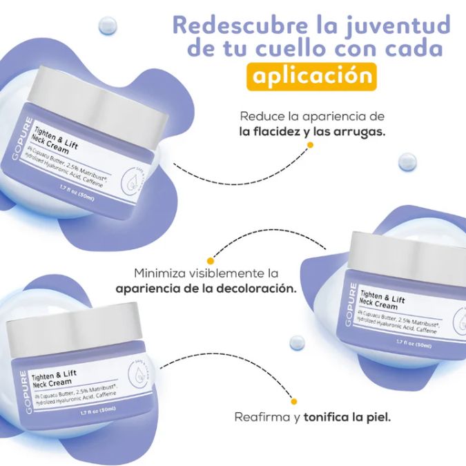 Lumí™ - Crema de Cuello Reduce Arrugas con Hidratación Profunda