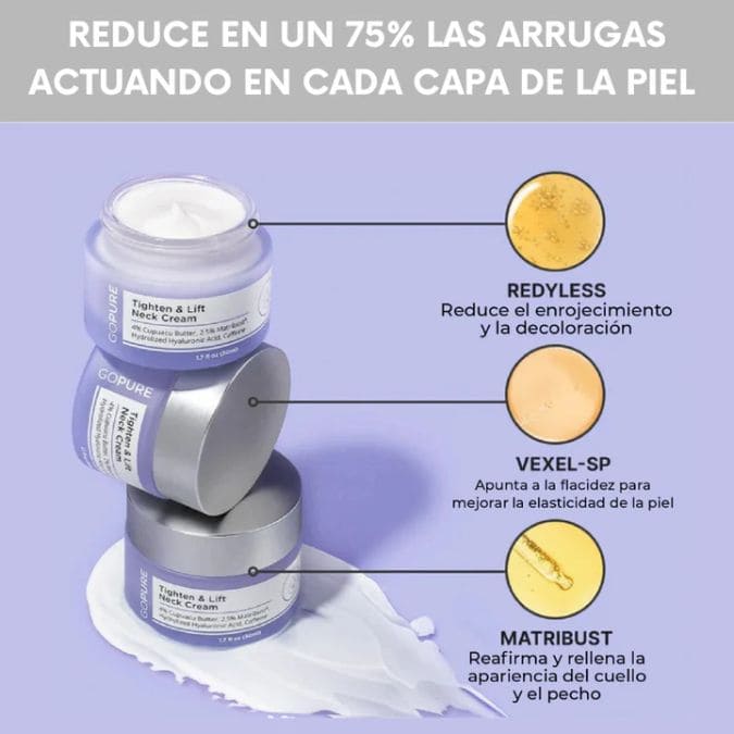 Lumí™ - Crema de Cuello Reduce Arrugas con Hidratación Profunda