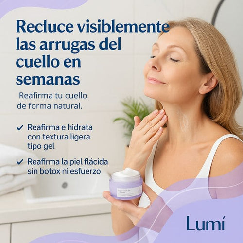 Lumí™ - Crema de Cuello Reduce Arrugas con Hidratación Profunda