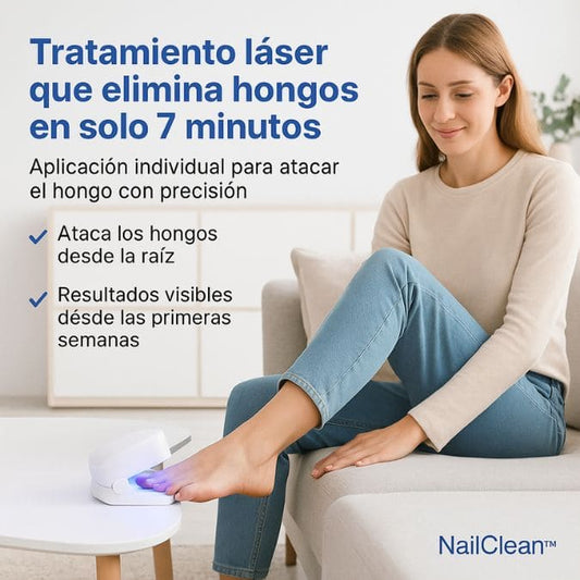 NailClean™ - Tratamiento para Uñas que Limpia Hongos Fácil y sin Dolor