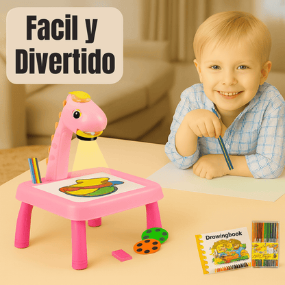 LumoKids™ Escritorio con proyector para niños creativos