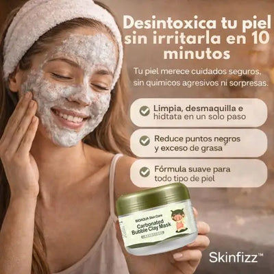 Skinfizz™ – Mascarilla Facial que Elimina Impurezas y Manchas en minutos