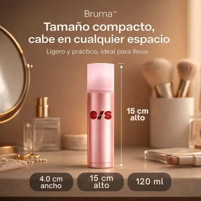 Bruma™ - Fijador de maquillaje con efecto profesional
