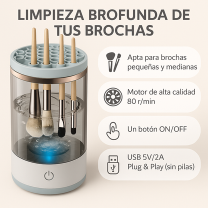 BrushClean Pro™ Limpieza automática de brochas