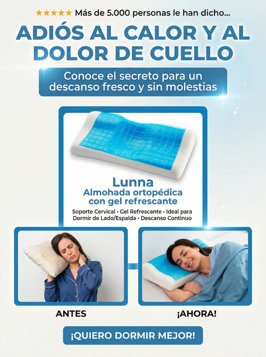 Almohada De Gel Ortopédica cama